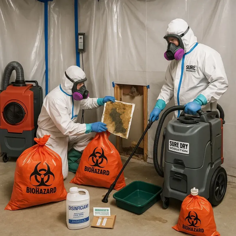 Contaminated Water Handling Protocols process in Saguache County, CO